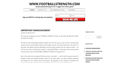 Desktop Screenshot of footballstrength.com